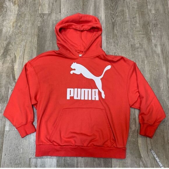 Puma classic pull over hoodie Paradise pink 2x Cotton polyester blend - Picture 5 of 14